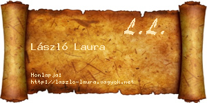 László Laura névjegykártya